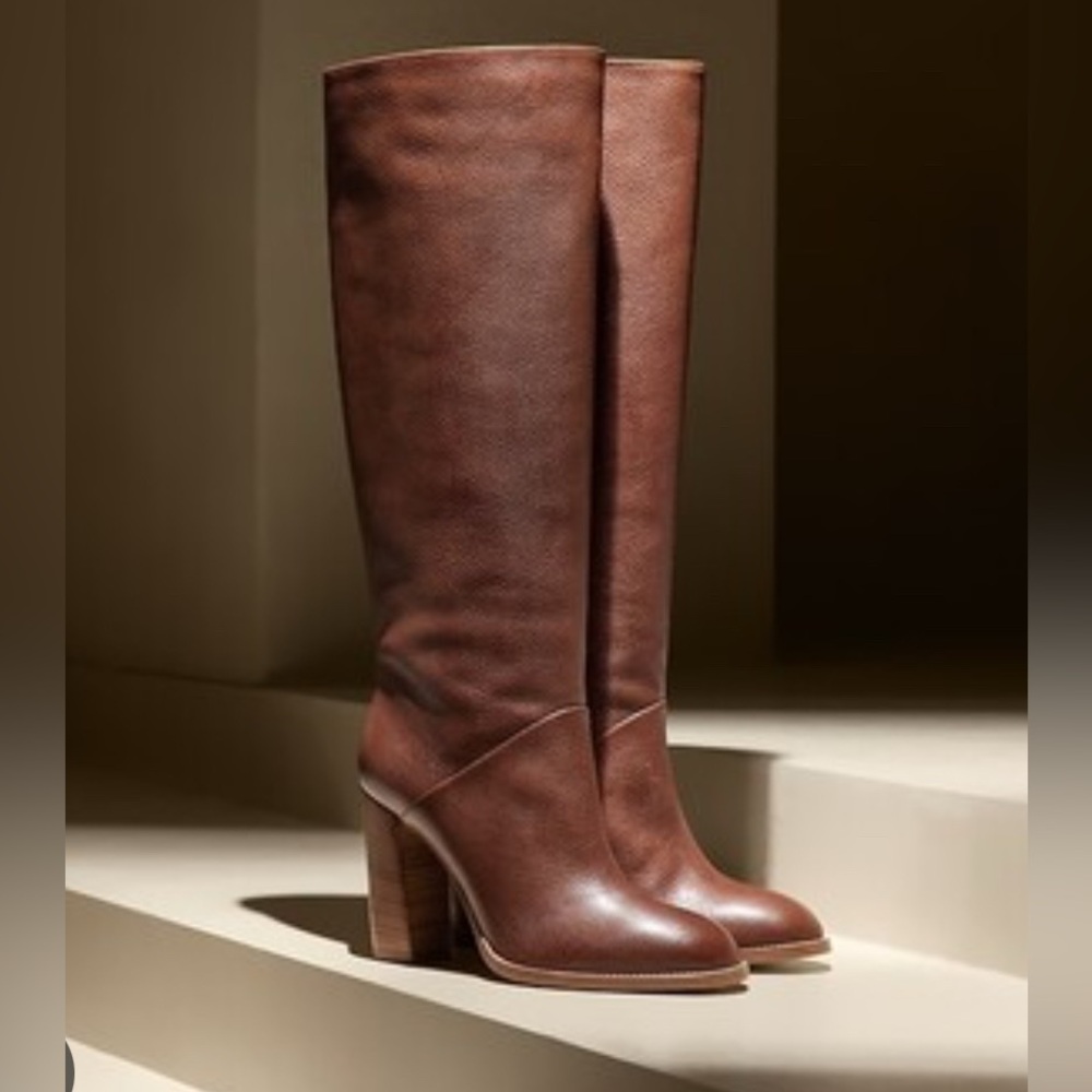 Banana Republic Lorca Boots Brown Leather